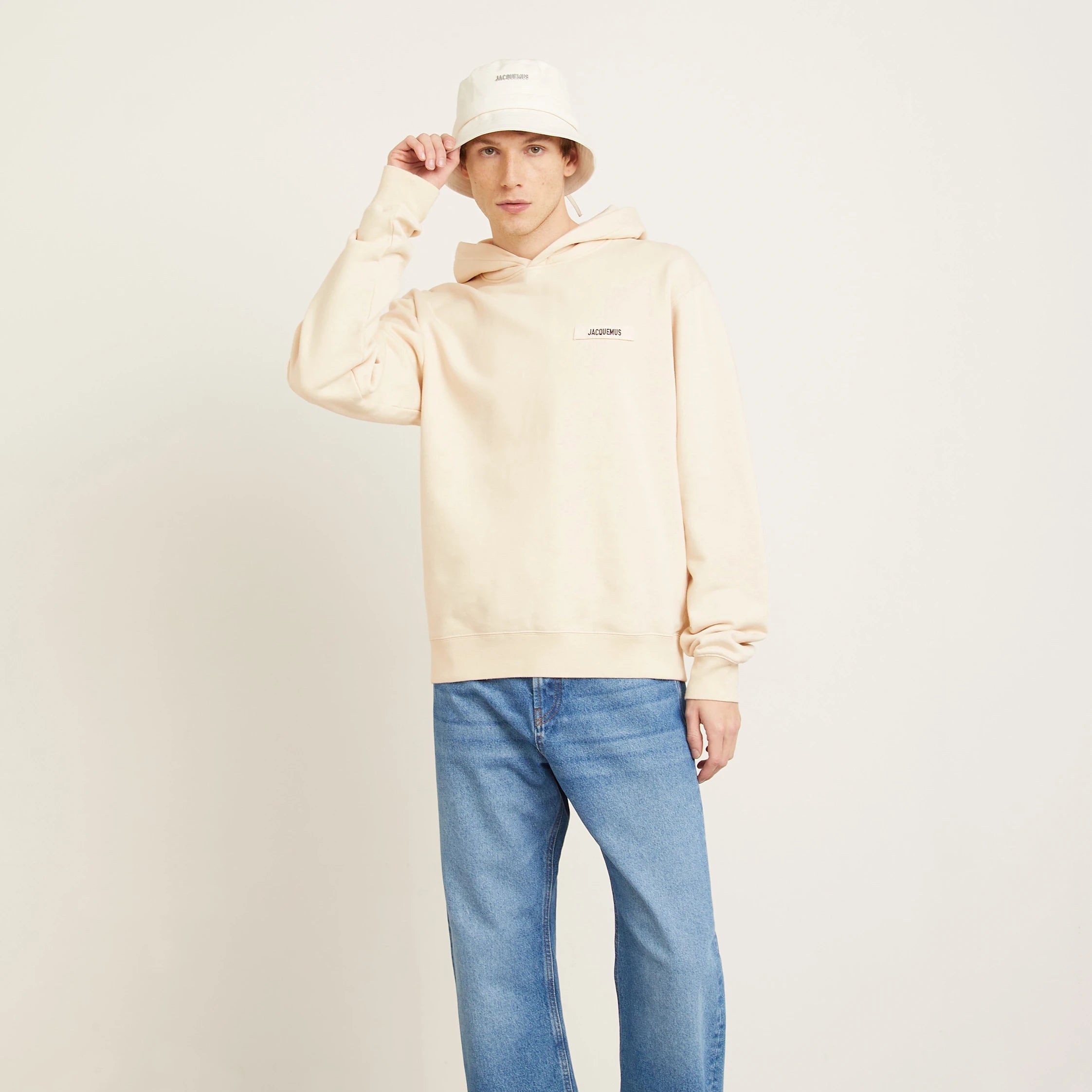 Hoodie Jacquemus Le Grain Cream