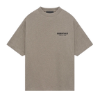 Fear of God Essentials Jersey Crewneck Tee Heather Grey