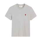 AMI Paris Tee Ami de Coeur Gris