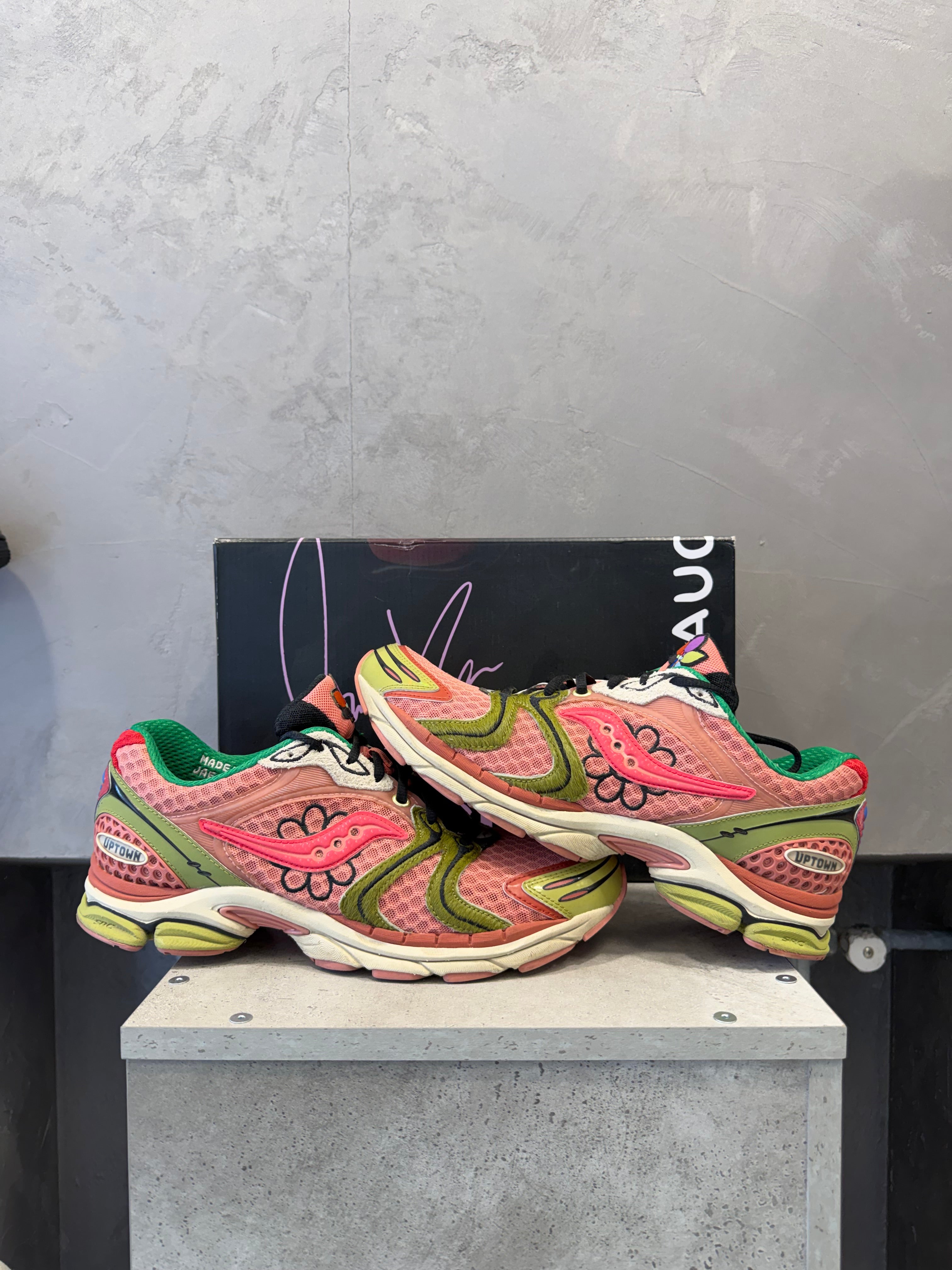 Saucony ProGrid Triumph 4 Jae Tips Flower Grow Uptown Virginia Creeper