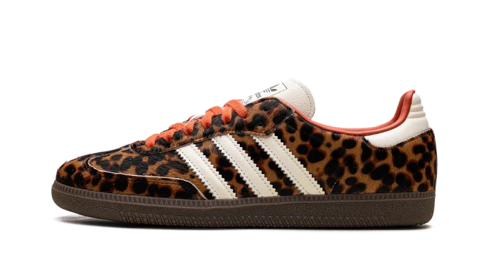 Adidas Samba OG Preloved Red Leopard