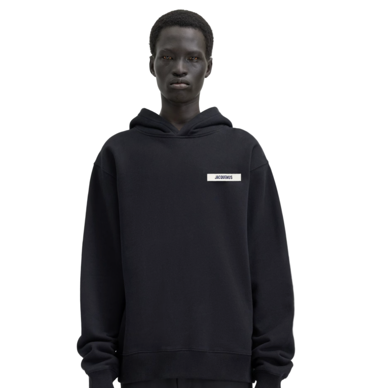 Le Hoodie Gros Grain Jacquemus Black