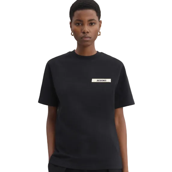 Le t-shirt Gros Grain Jacquemus Black