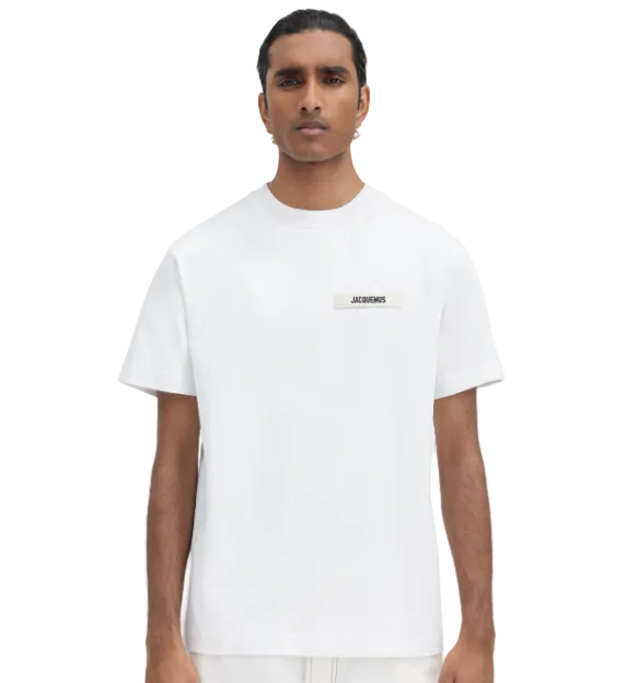 Le t-shirt Gros Grain Jacquemus White