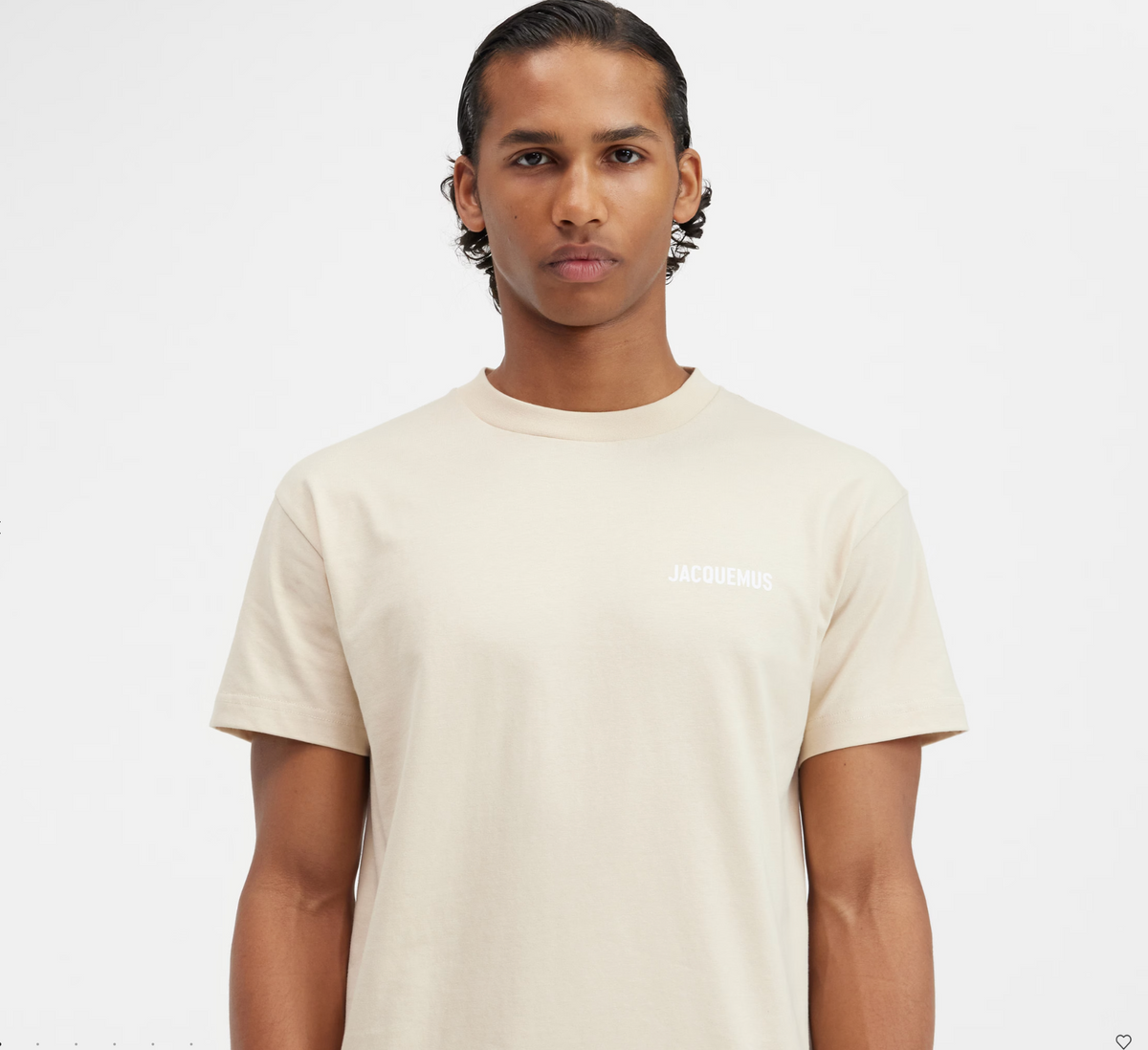 Tee Shirt Jacquemus Classique Beige
