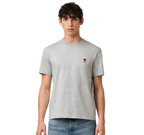 AMI Paris Tee Ami de Coeur Gris