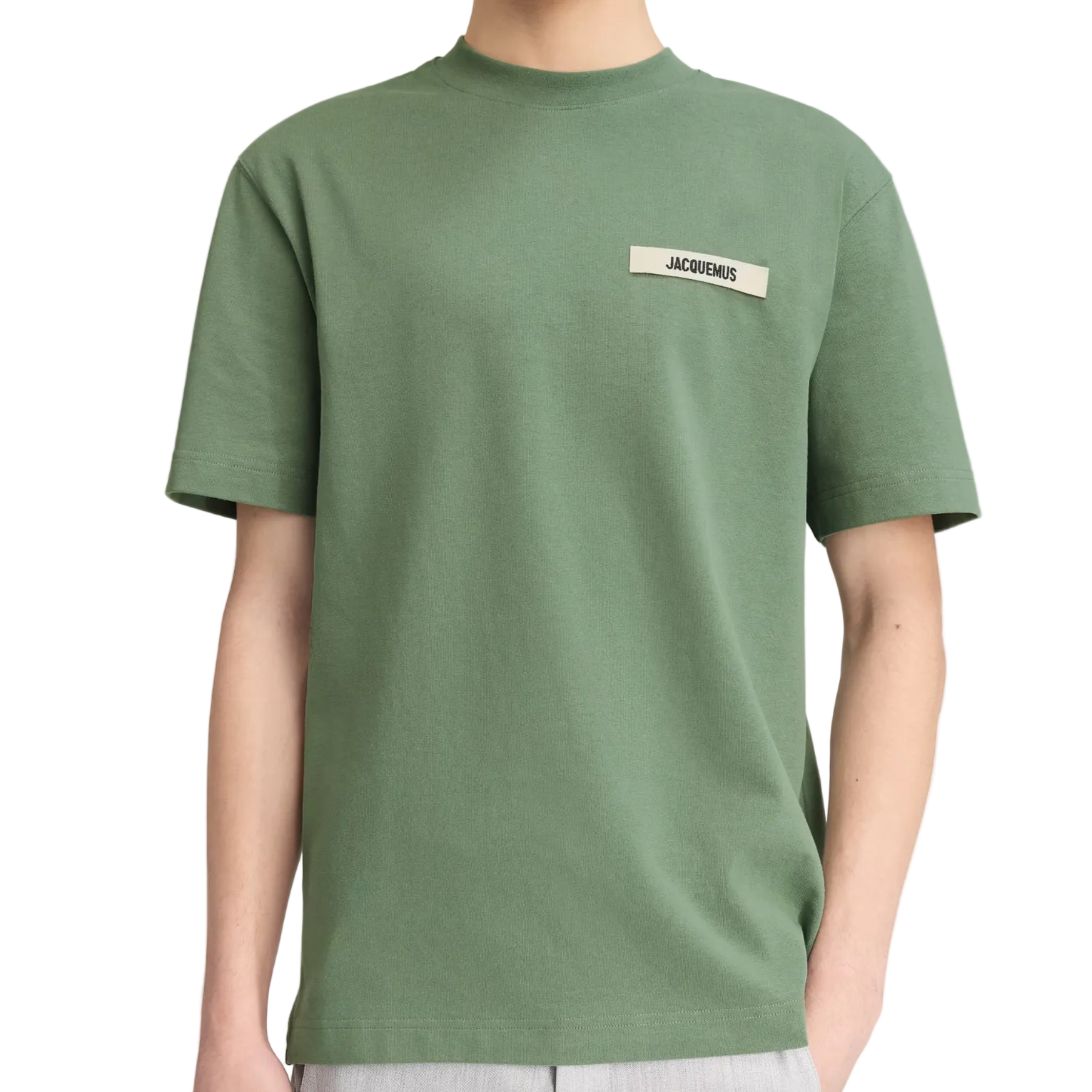 Le t-shirt Gros Grain Jacquemus Khaki