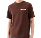Le t-shirt Gros Grain Jacquemus Dark Brown