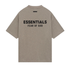 Fear of God Essentials Jersey Crewneck Tee Heather Grey