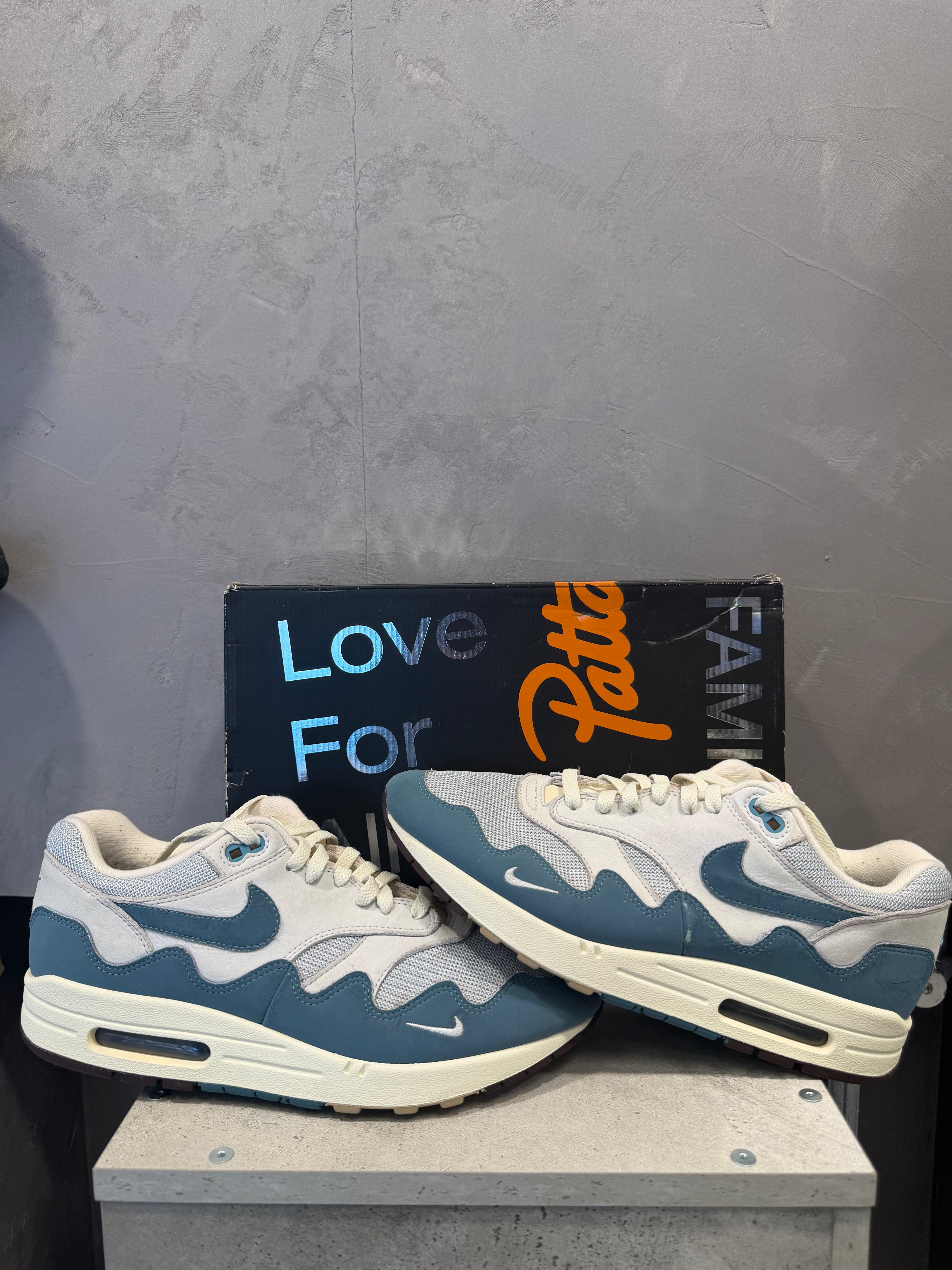 Nike Air Max 1 Patta Aqua Blue (44,5 EU)