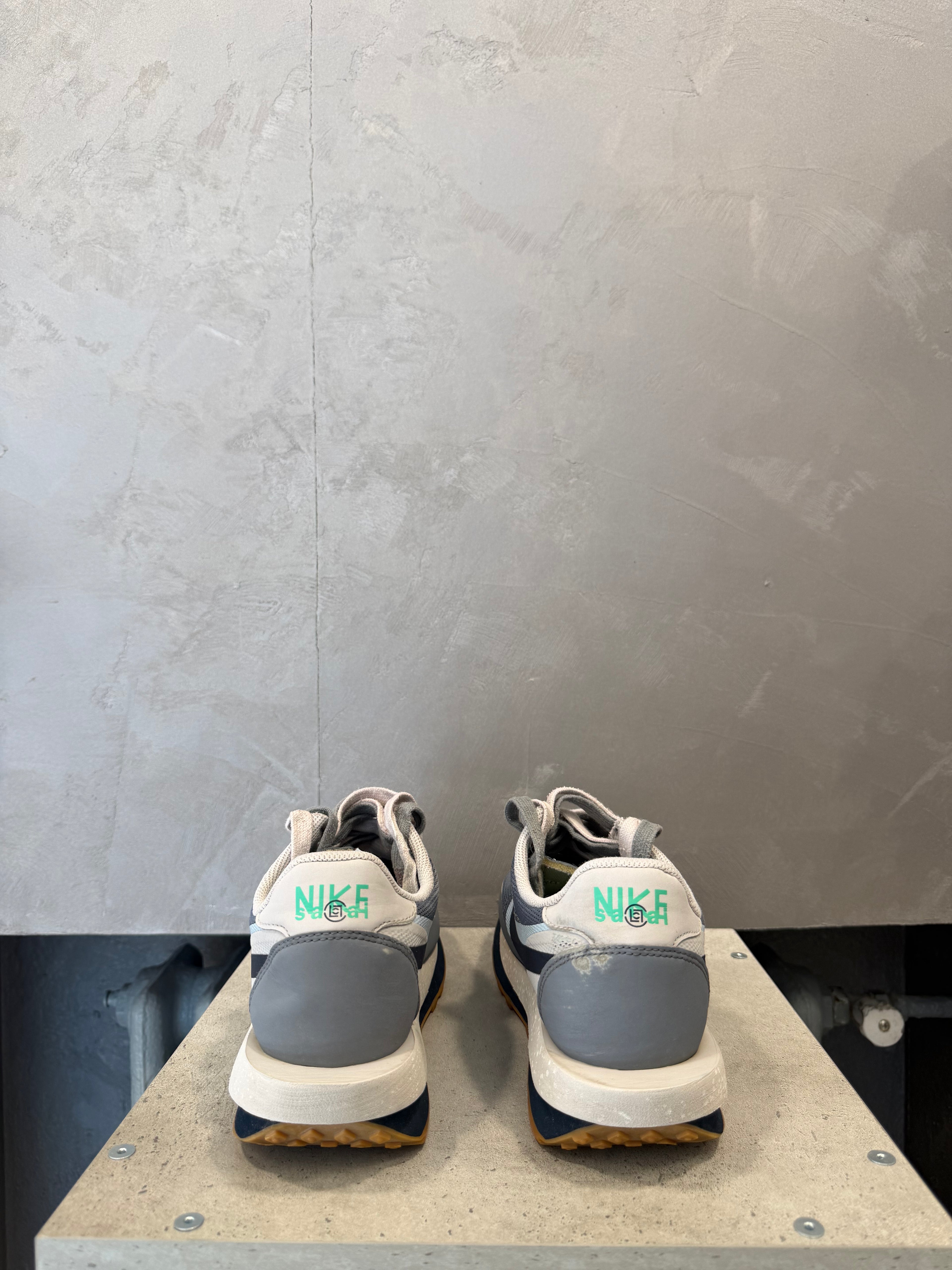 Nike LD Waffle sacai CLOT Kiss of Death 2 Cool Grey (43 EU)