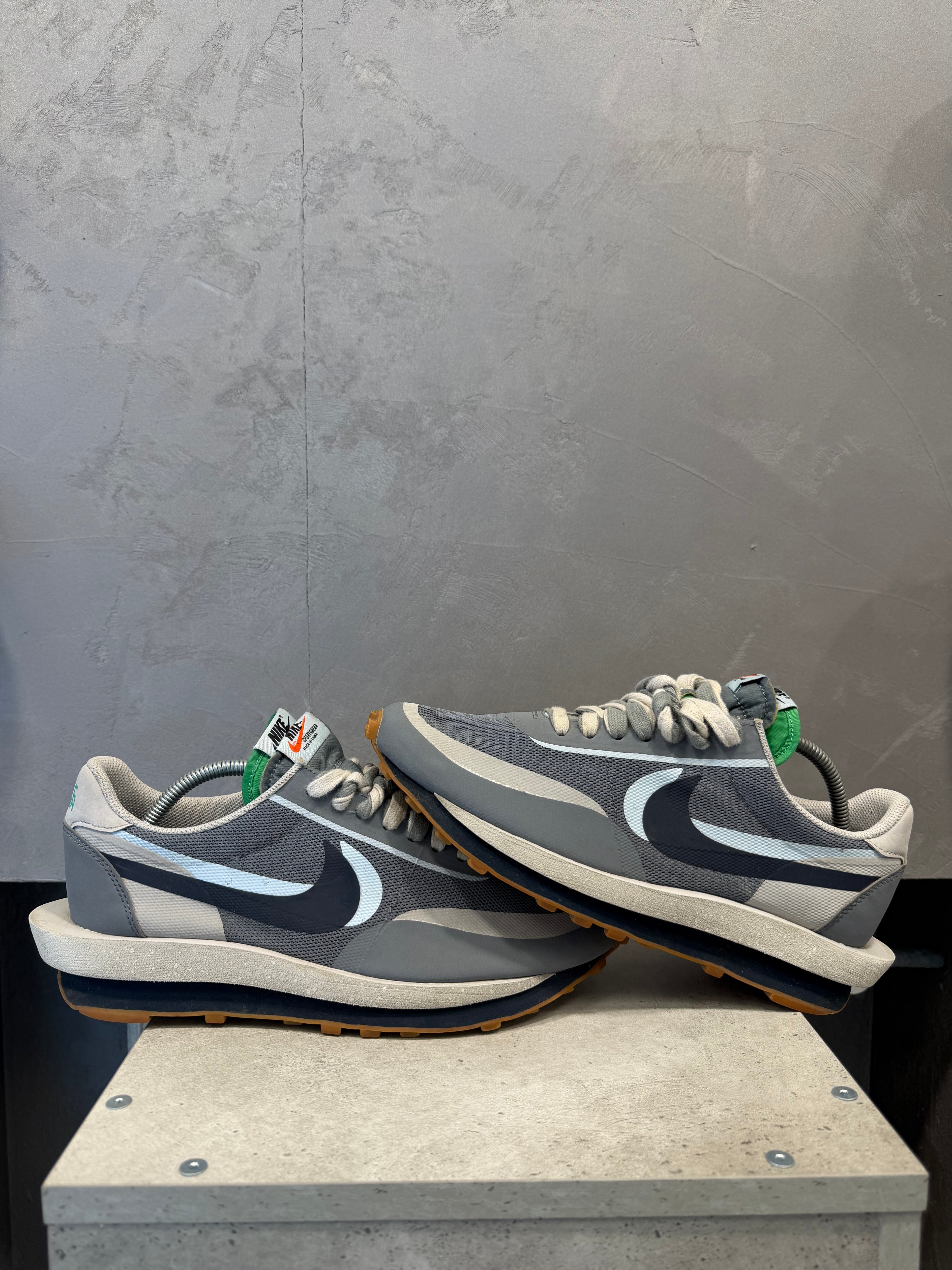 Nike LD Waffle sacai CLOT Kiss of Death 2 Cool Grey (44,5 EU)