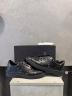 Valentino Garavani Rockstud Untitled Black Ruthenium-finish Stud (42 EU)