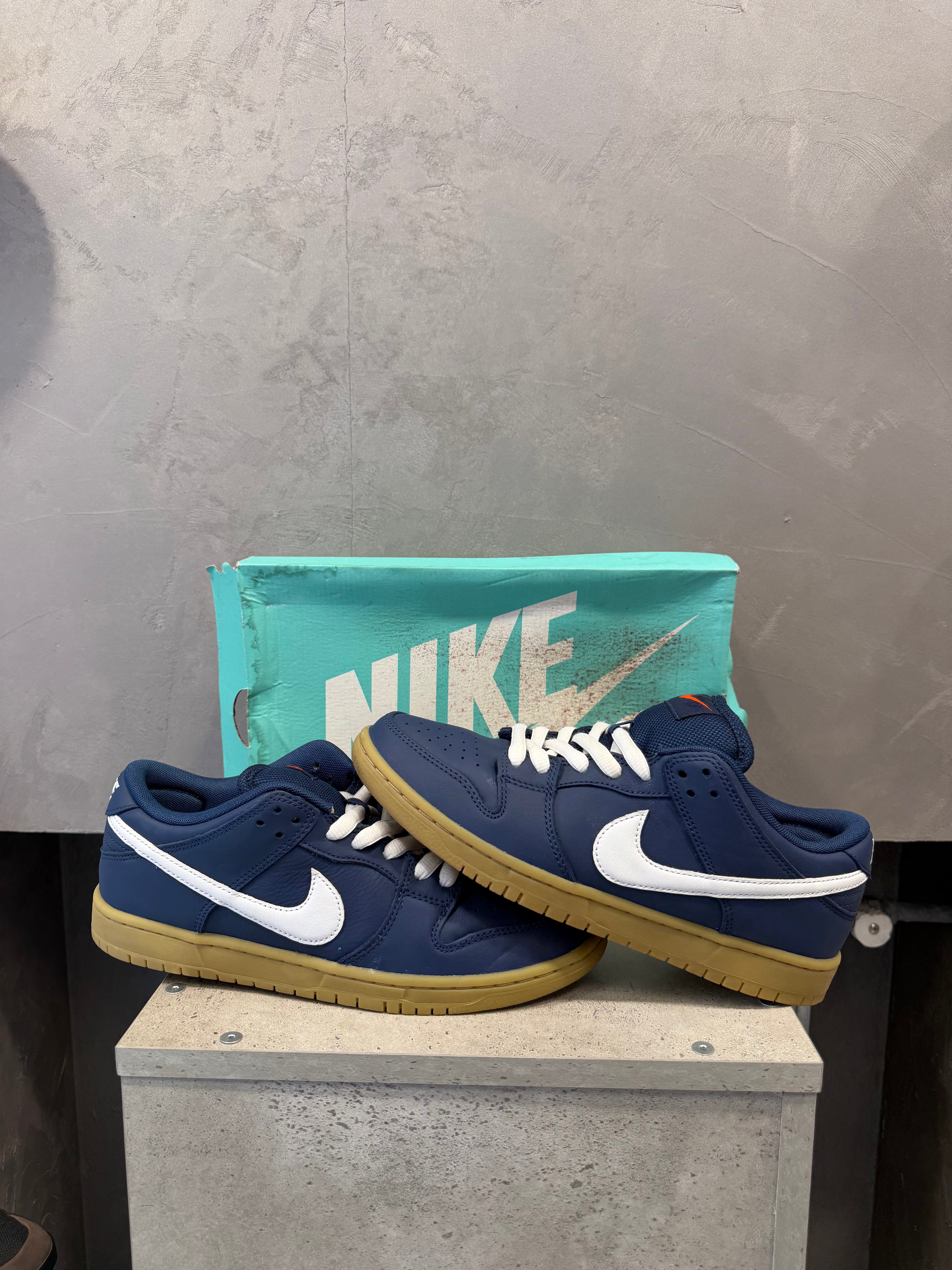 Nike SB Dunk Low Navy Gum (42 EU)