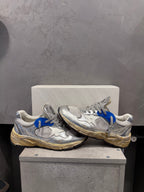 GOLDEN GOOSE Baskets Running Dad Silver/White (41 EU)