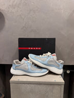 Sneakers Prada America’s Cup Argent Céleste (39 EU)