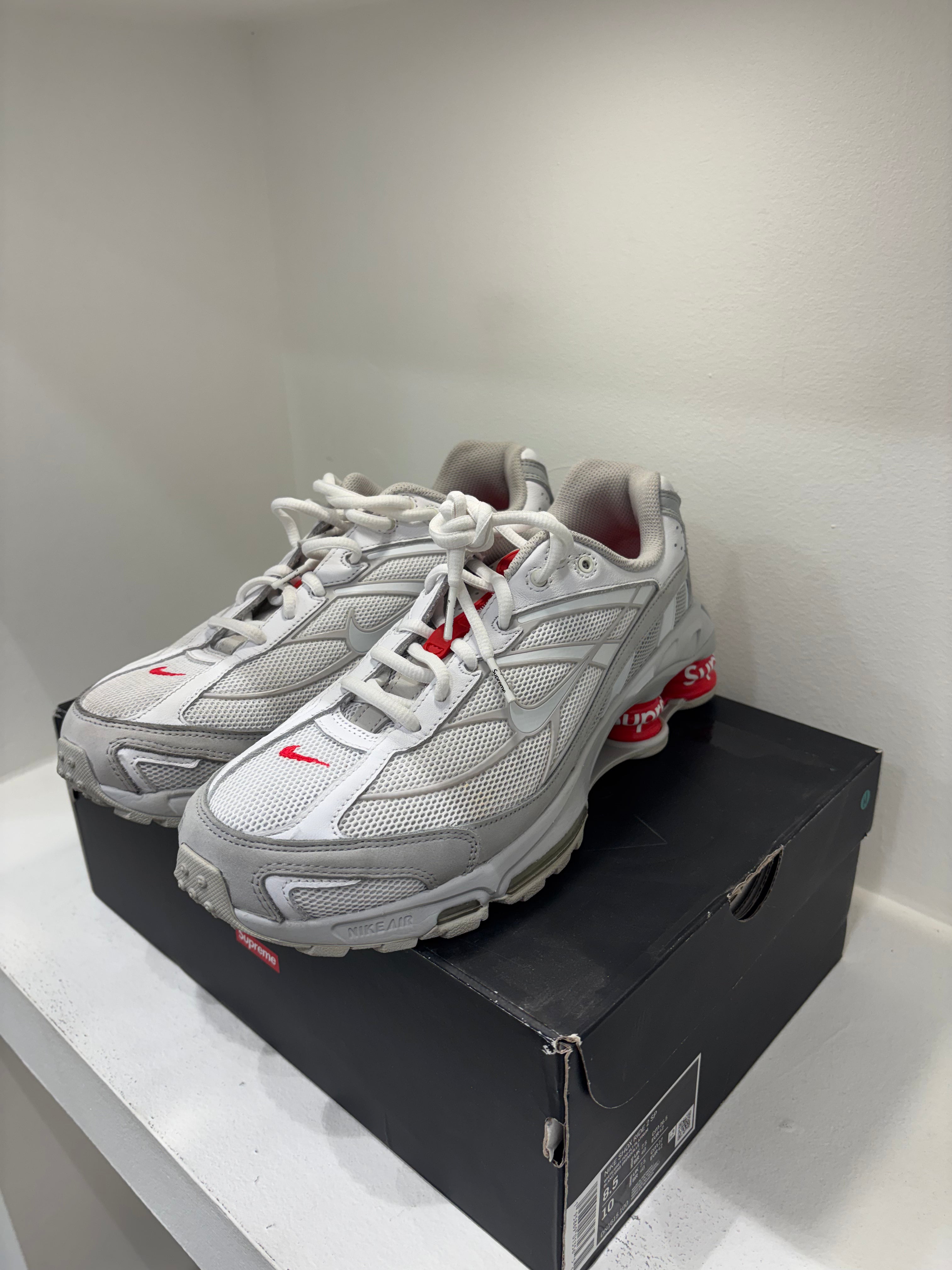 Nike Shox Ride 2 SP Supreme White (42 EU)