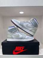 Air Jordan 1 Retro High Zoom White Racer Blue (45 EU)