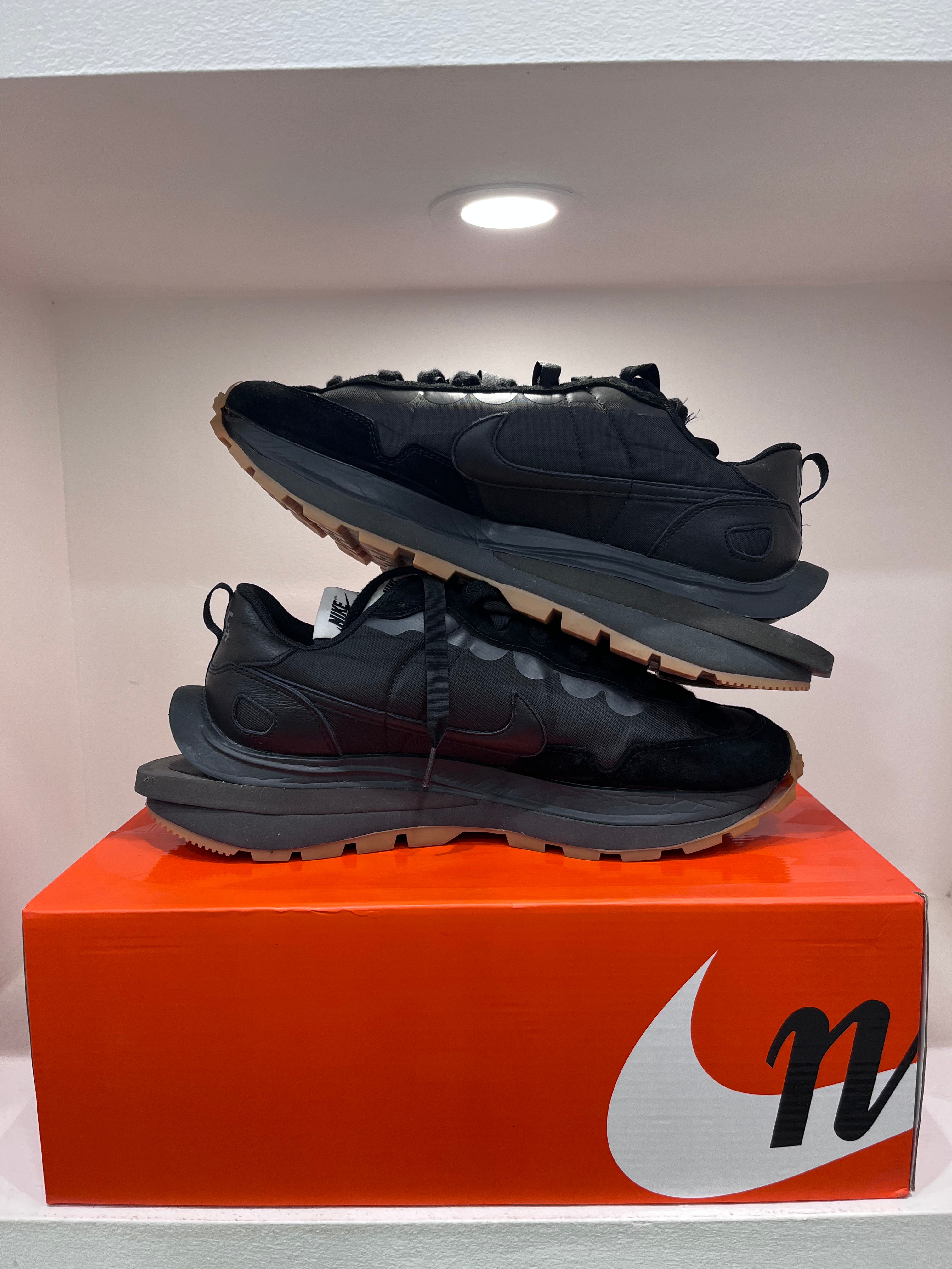 Nike Vaporwaffle Sacai Black Gum (45 EU)