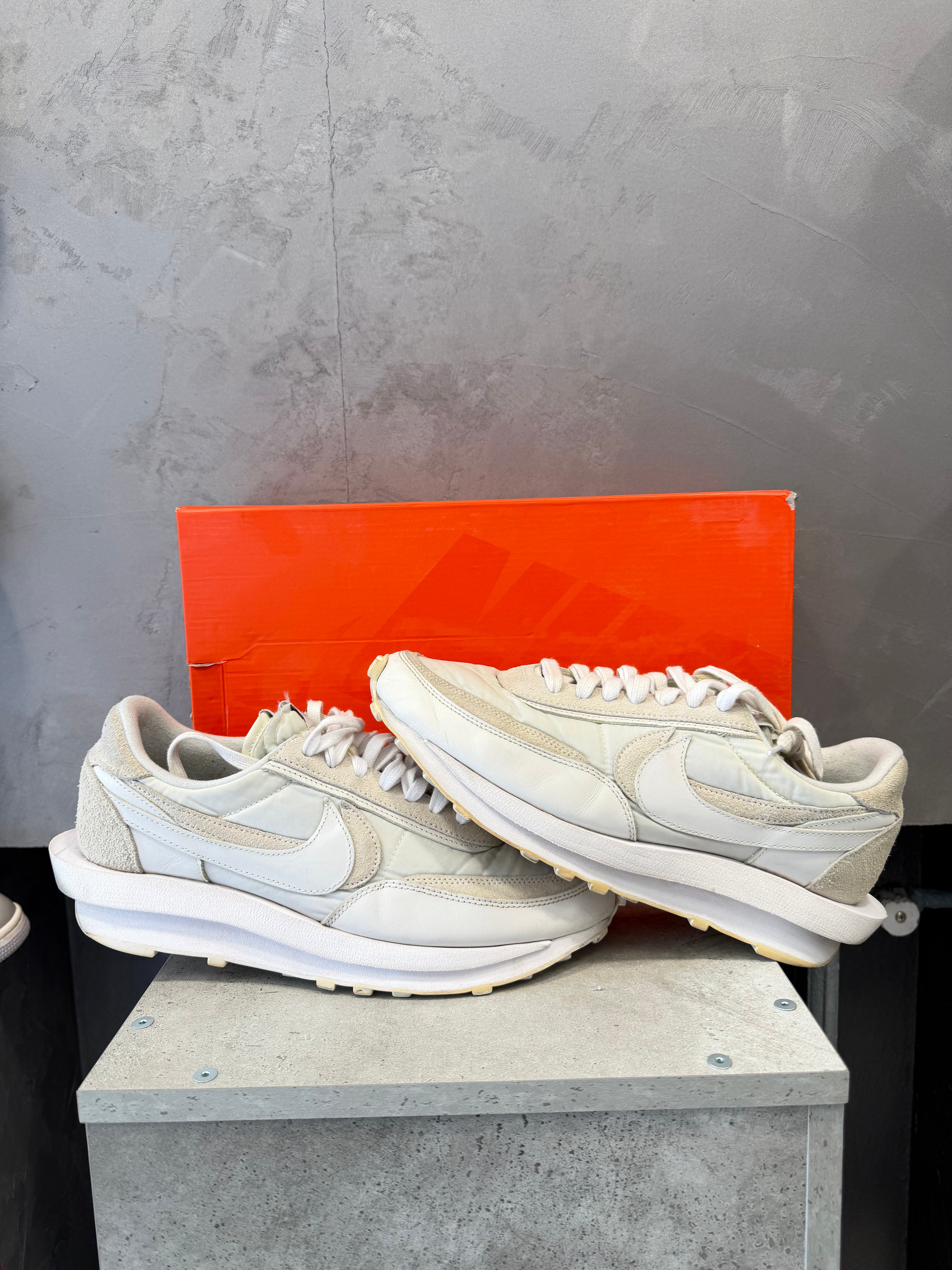 Nike LD Waffle sacai White Nylon (45,5 EU)