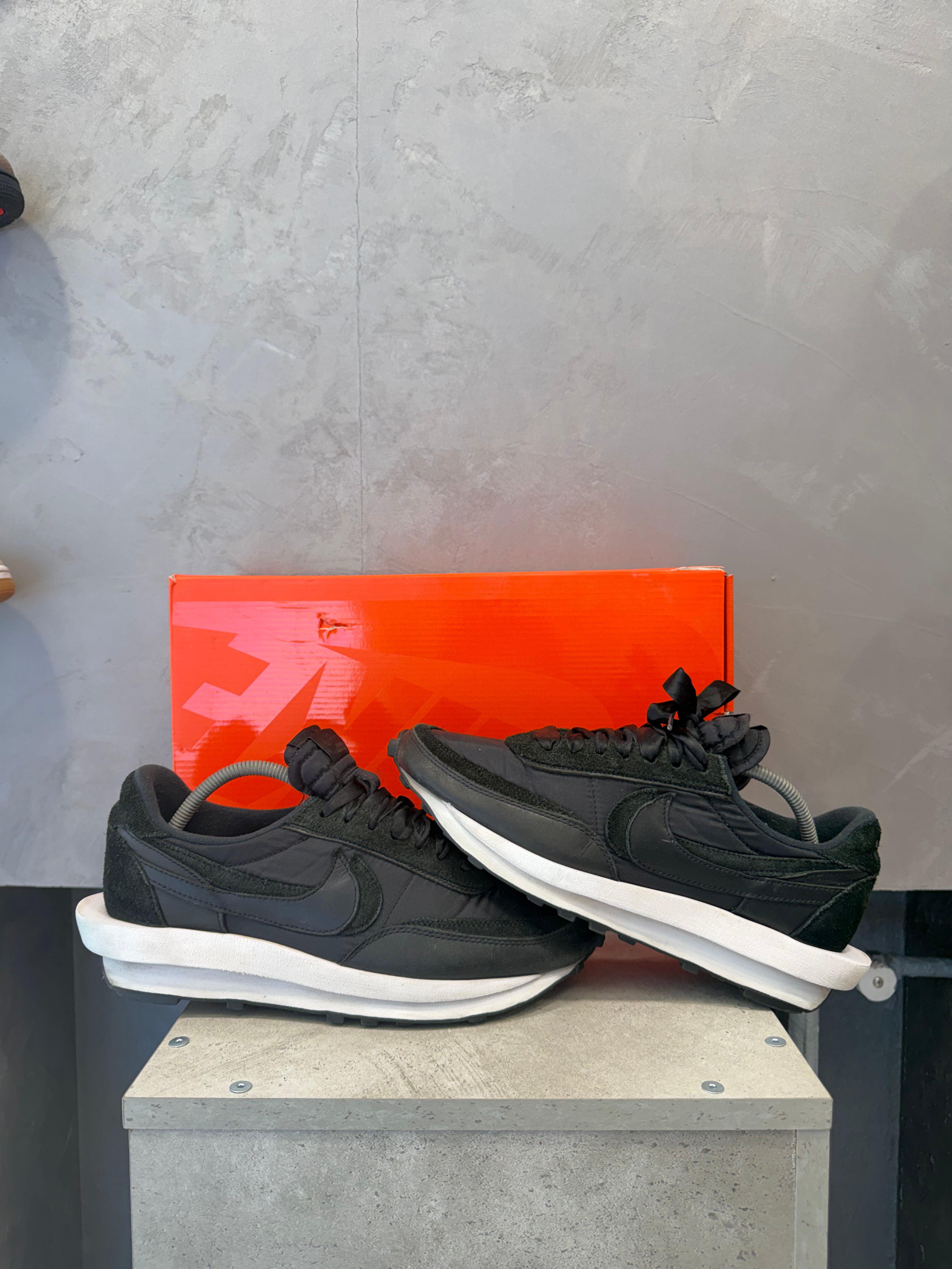 Nike LD Waffle Sacai Black Nylon (44 EU)