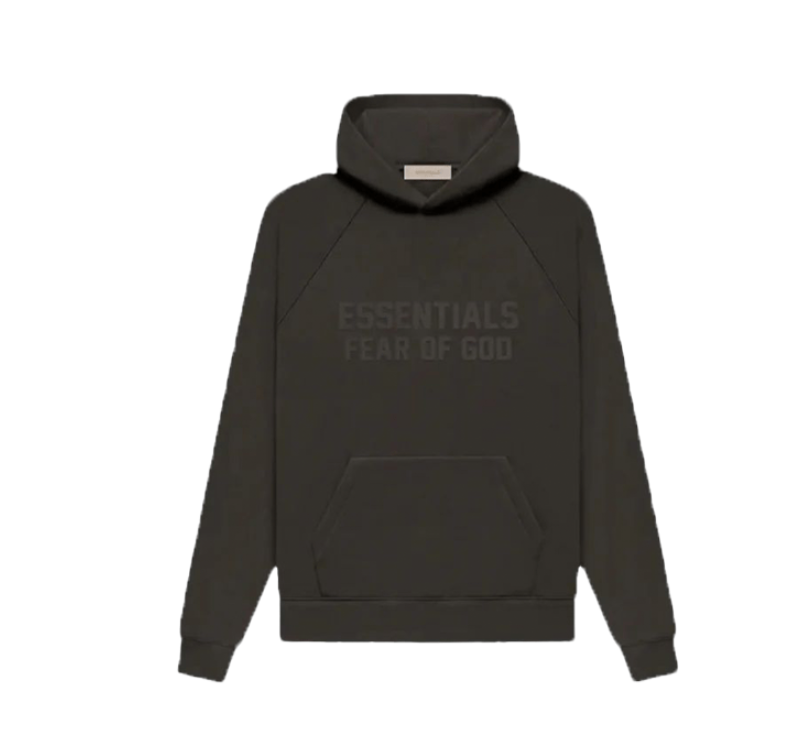 Fear of God Essentials Hoodie Off-Black (FW22)