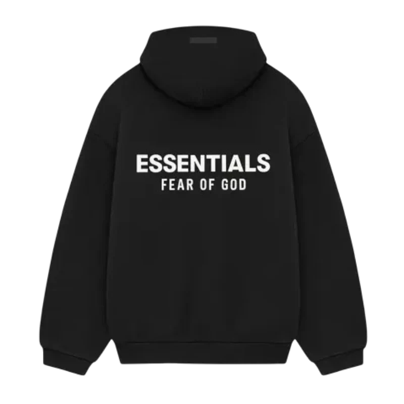 Fear Of God Essentials Fleece Hoodie Black