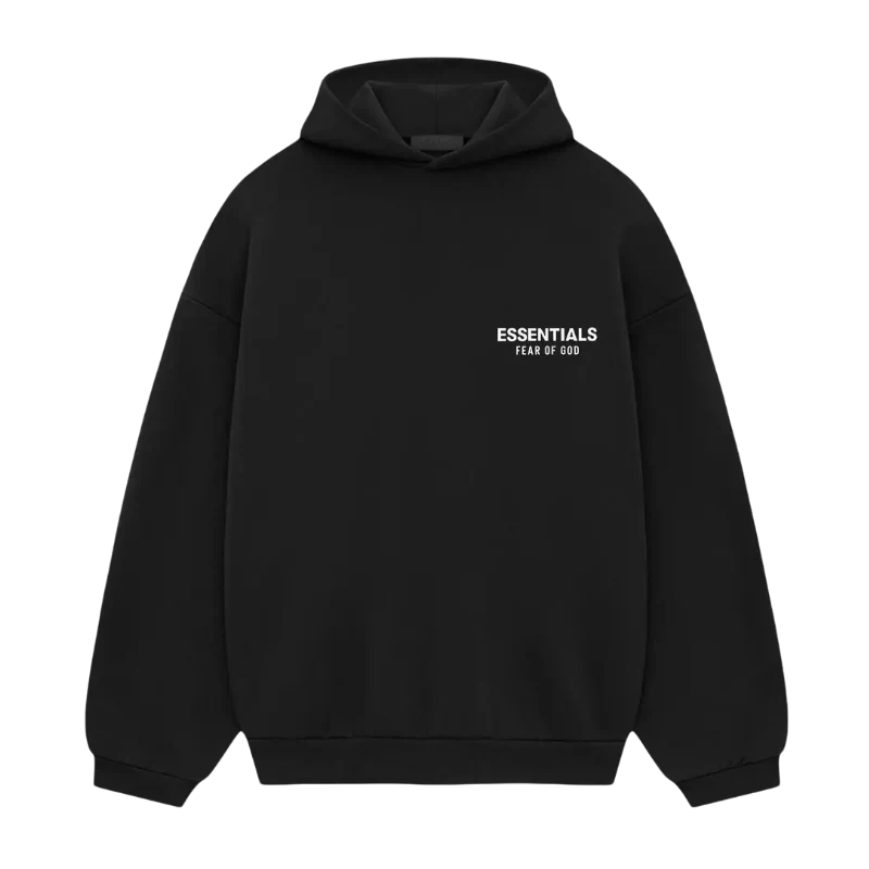 Fear Of God Essentials Fleece Hoodie Black