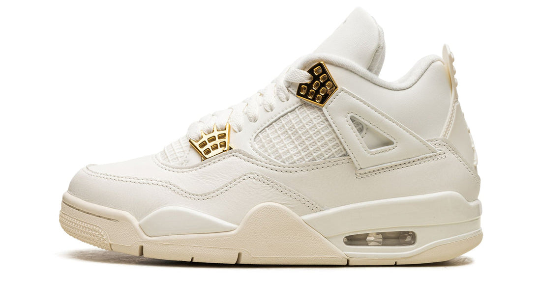 Air Jordan 4 Retro Metalic Gold (Women's)