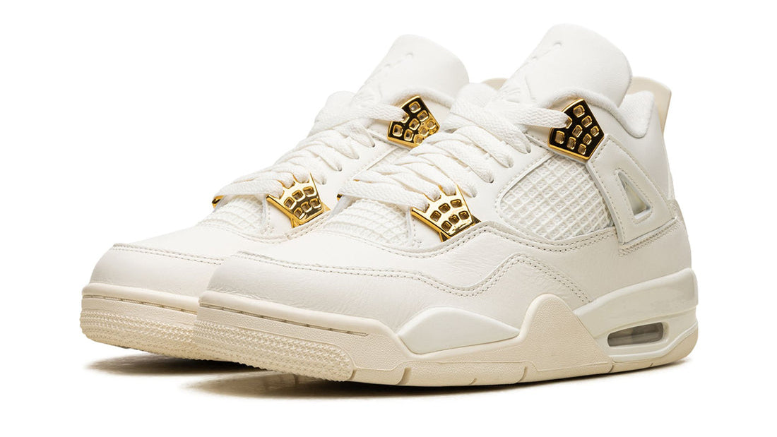 Air Jordan 4 Retro Metalic Gold (Women's)