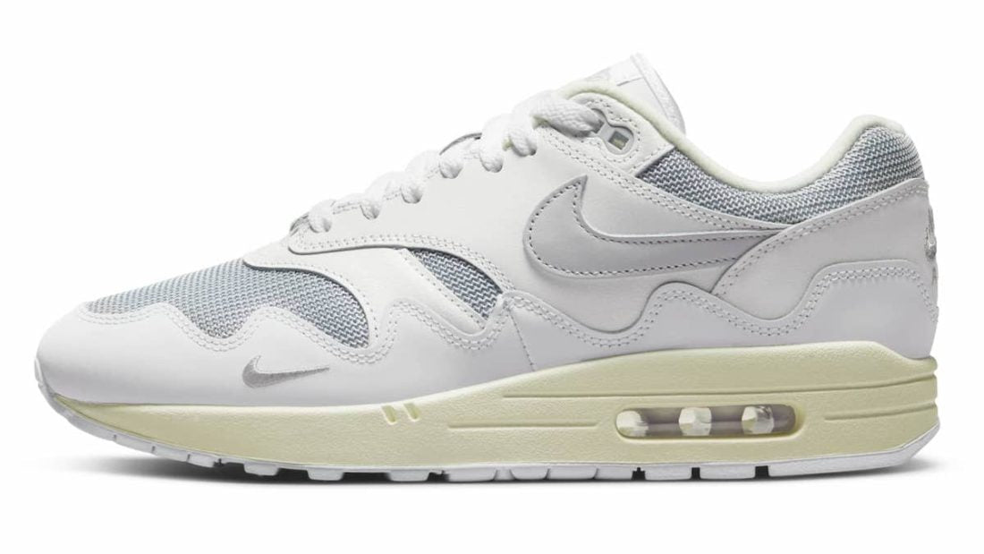 Patta x Nike Air Max 1 White Pure Platinum