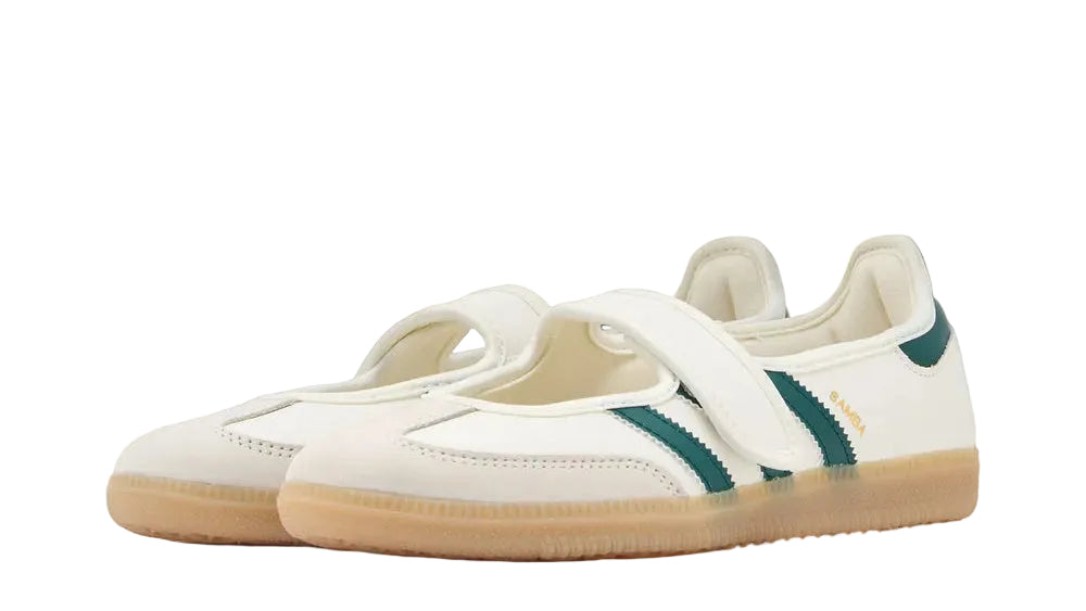 Adidas Samba Jane Off White Collegiate Green