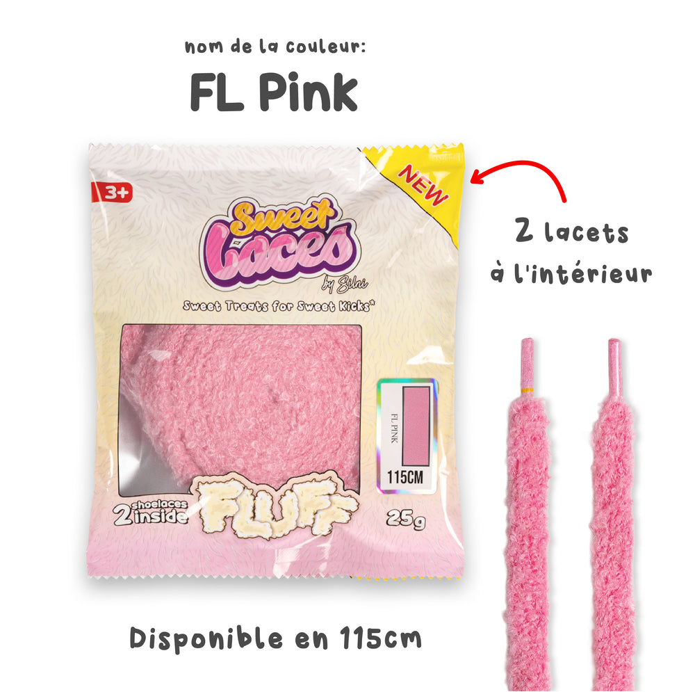 Sweetlaces Fluff: FL Pink