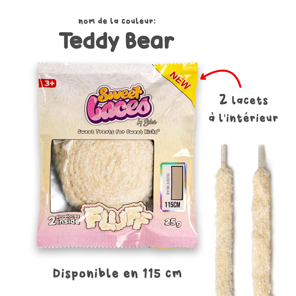 Sweetlaces Fluff: Teddy Bear
