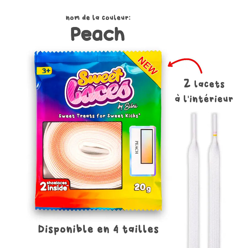 Sweetlaces Originals: Peach