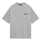 Fear of God Essentials Jersey Crewneck Tee Light Heather Grey
